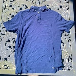 Cremiux navy blue pirate polo shirt